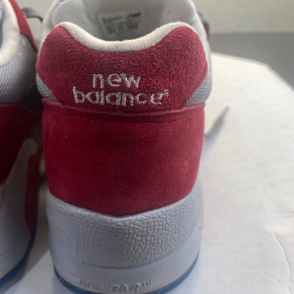 New Balance 580 Elite Edition Shoes Mens Size11.5 Red Gray Blue Rollbar MT580BSR - Picture 9 of 15